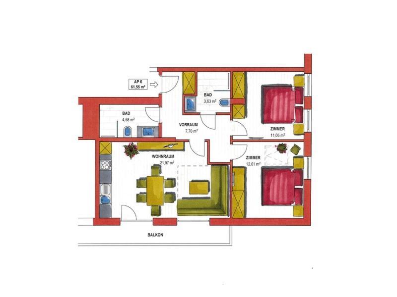 Appartementhaus „Hermannhaus“ Альтенмаркт-ім-Понгау Екстер'єр фото